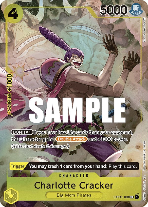 Charlotte Cracker (Alternate Art) [Pillars of Strength] | Amazing Games TCG