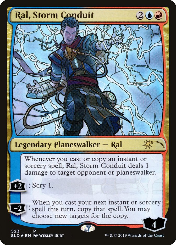 Ral, Storm Conduit (Stained Glass) [Secret Lair Drop Promos] | Amazing Games TCG