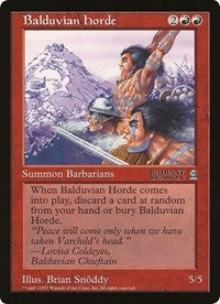 Balduvian Horde (Oversized) [Oversize Cards] | Amazing Games TCG