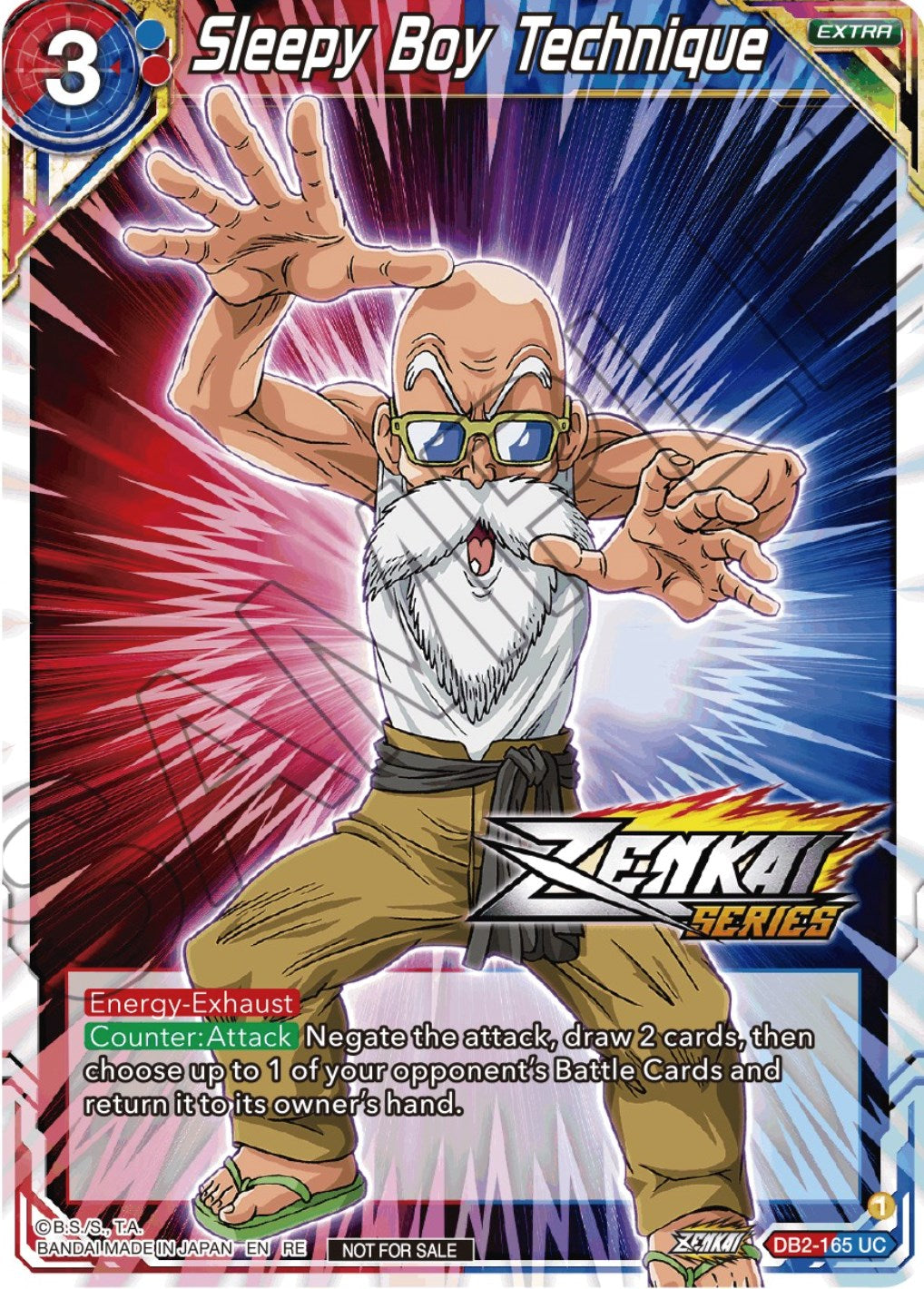 Sleepy Boy Technique (Event Pack 12) (DB2-165) [Tournament Promotion Cards] | Amazing Games TCG