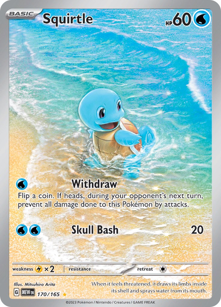 Squirtle (170/165) [Scarlet & Violet: 151] | Amazing Games TCG