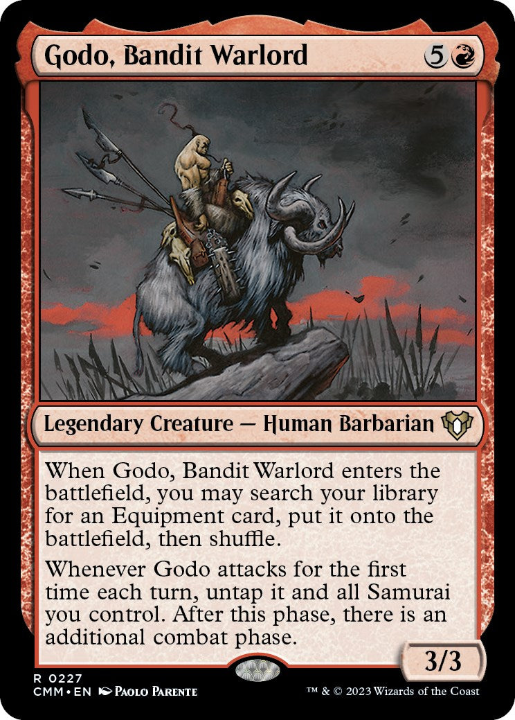 Godo, Bandit Warlord [Commander Masters] | Amazing Games TCG