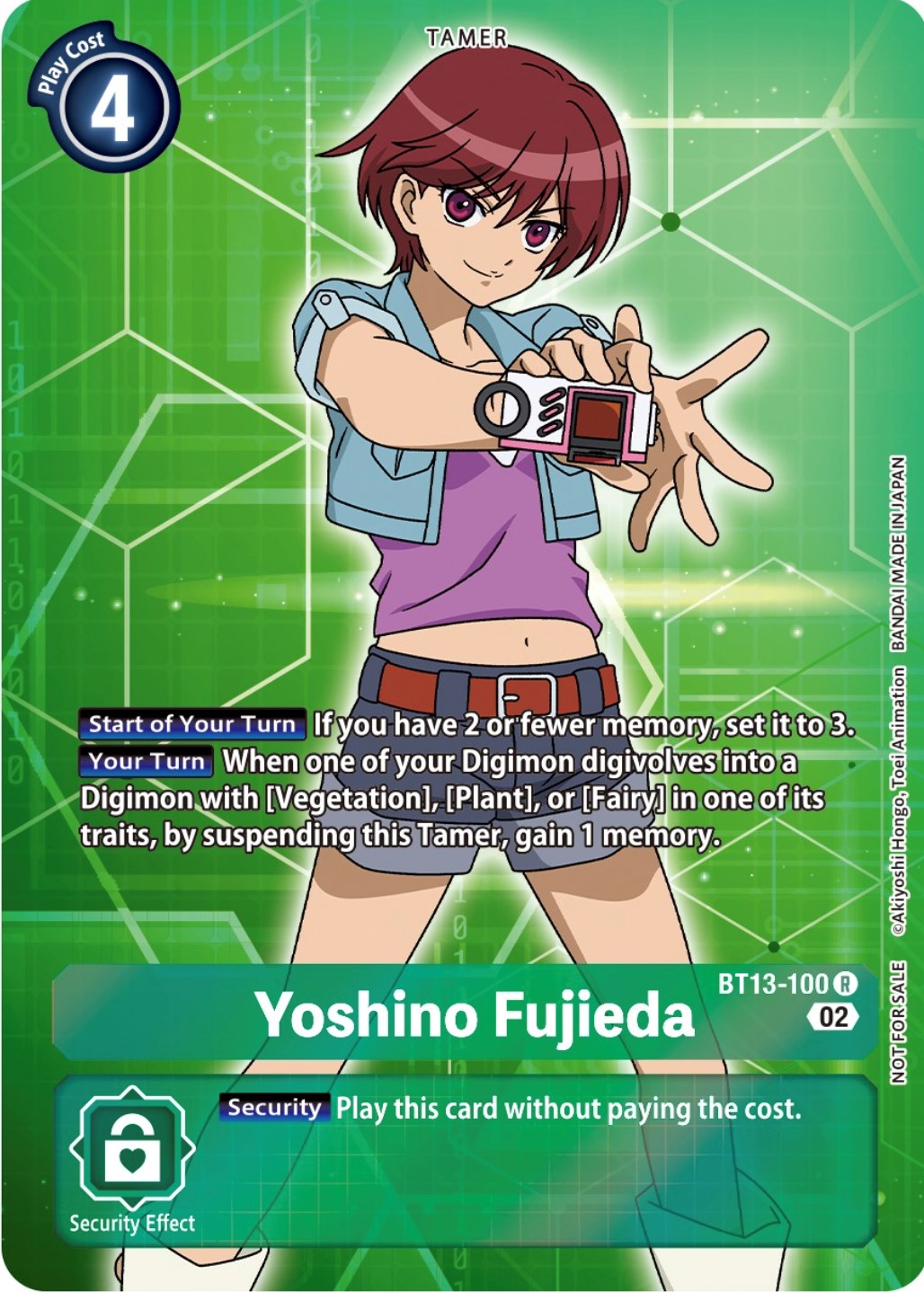 Yoshino Fujieda [BT13-100] (Box Topper) [Versus Royal Knights Booster] | Amazing Games TCG