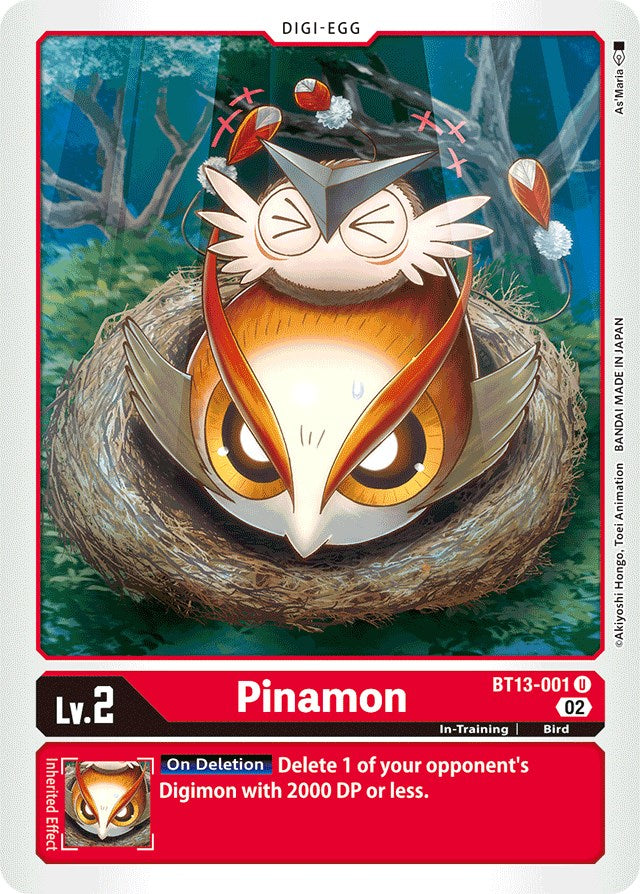 Pinamon [BT13-001] [Versus Royal Knights Booster] | Amazing Games TCG