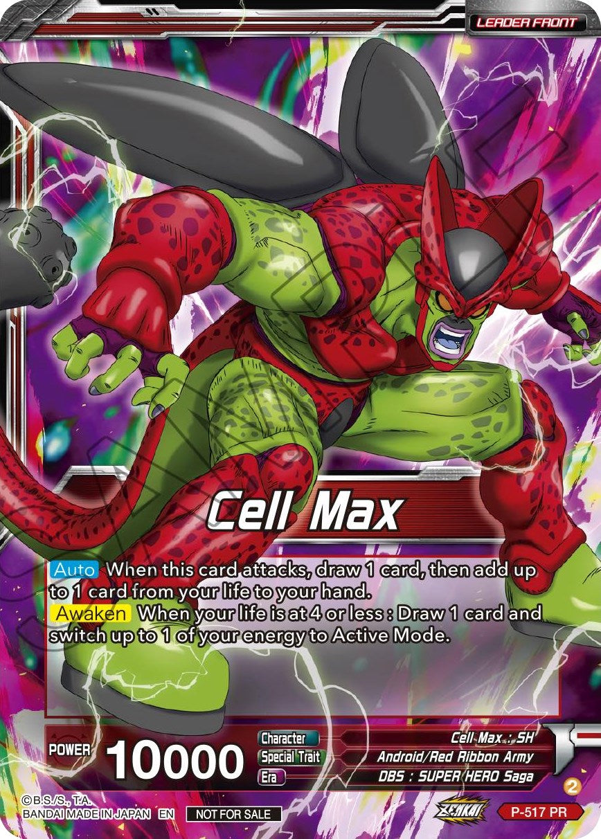 Cell Max // Cell Max, Devouring the Earth (P-517) [Promotion Cards] | Amazing Games TCG