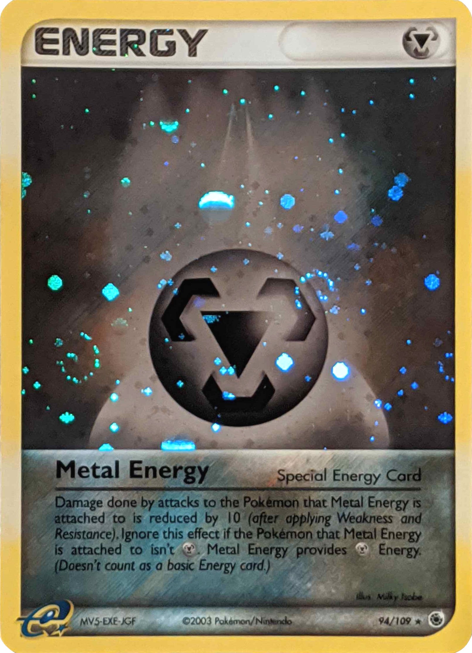 Metal Enery (94/109) (Cosmos Holo) [EX: Ruby & Sapphire] | Amazing Games TCG