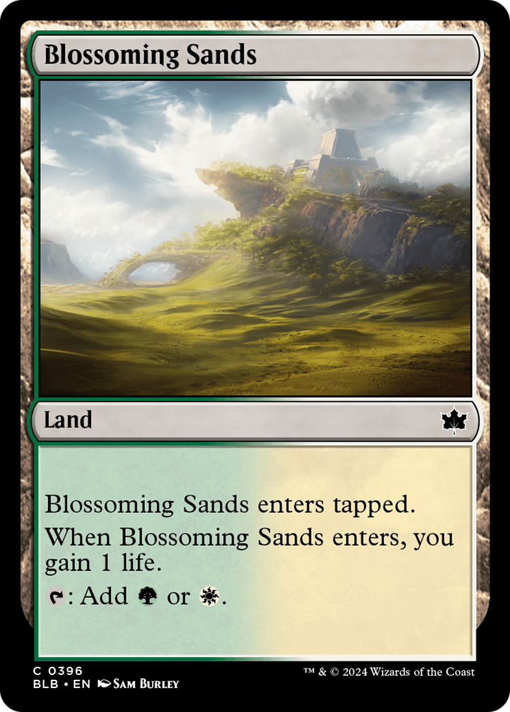 Blossoming Sands [Bloomburrow] | Amazing Games TCG