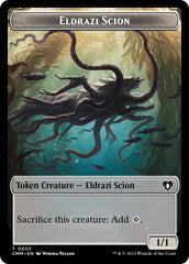 Eldrazi Scion // Phyrexian Beast Double-Sided Token [Commander Masters Tokens] | Amazing Games TCG