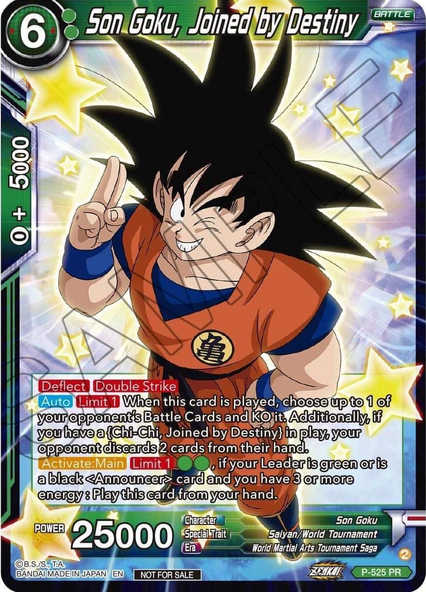 Son Goku, Joined by Destiny (Zenkai Series Tournament Pack Vol.5) (P-525) [Tournament Promotion Cards] | Amazing Games TCG