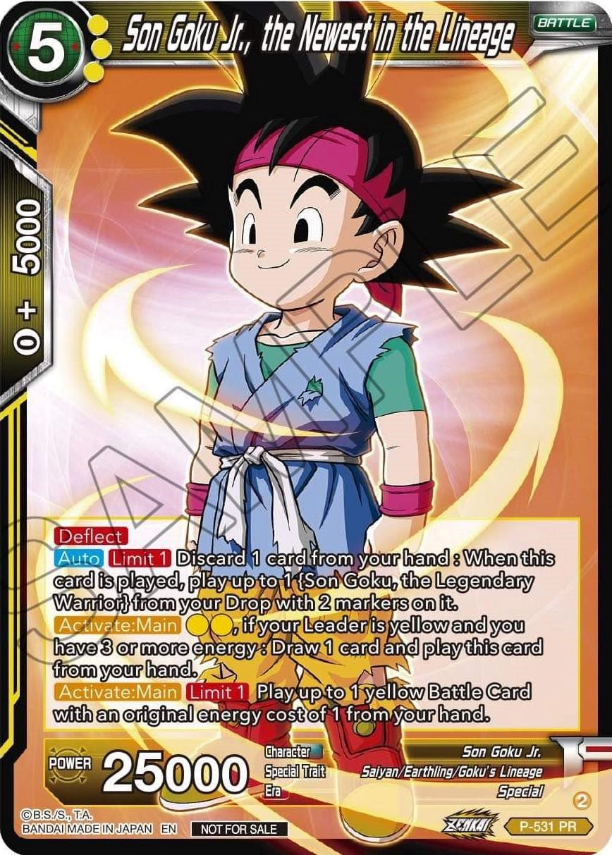 Son Goku Jr., the Newest in the Lineage (Zenkai Series Tournament Pack Vol.5) (P-531) [Tournament Promotion Cards] | Amazing Games TCG
