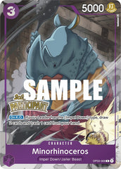 Minorhinoceros (Online Regional 2023) [Participant] [One Piece Promotion Cards] | Amazing Games TCG