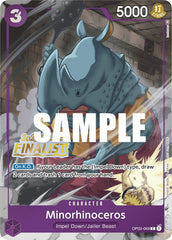 Minorhinoceros (Online Regional 2023) [Finalist] [One Piece Promotion Cards] | Amazing Games TCG