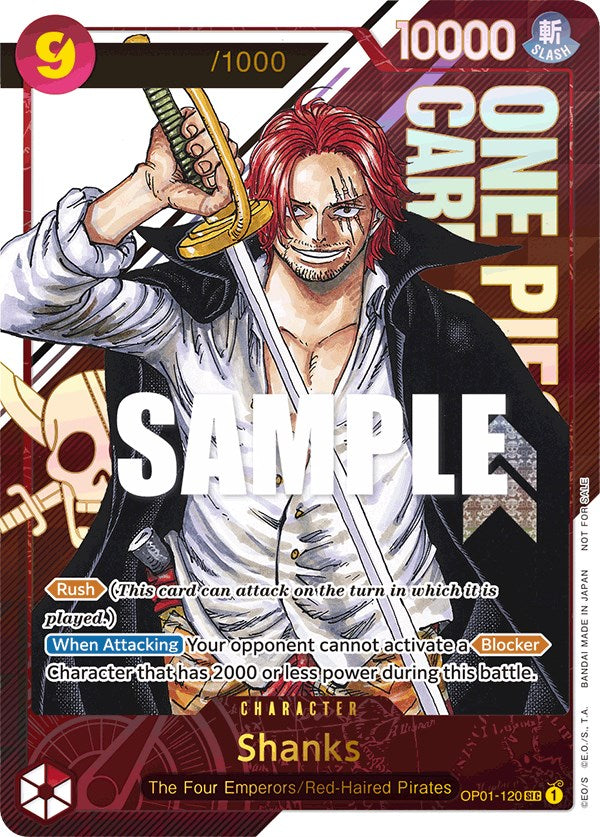 Shanks (Championship 2023) [Serial Number] [One Piece Promotion Cards] | Amazing Games TCG