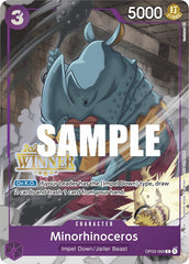 Minorhinoceros (Online Regional 2023) [Winner] [One Piece Promotion Cards] | Amazing Games TCG