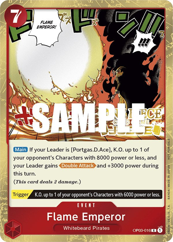 Flame Emperor (Judge Pack Vol. 2) [One Piece Promotion Cards] | Amazing Games TCG