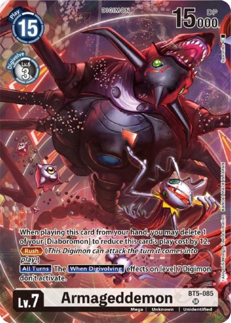 Armageddemon [BT5-085] (Tamer Goods Set Diaboromon) [Battle of Omni Promos] | Amazing Games TCG