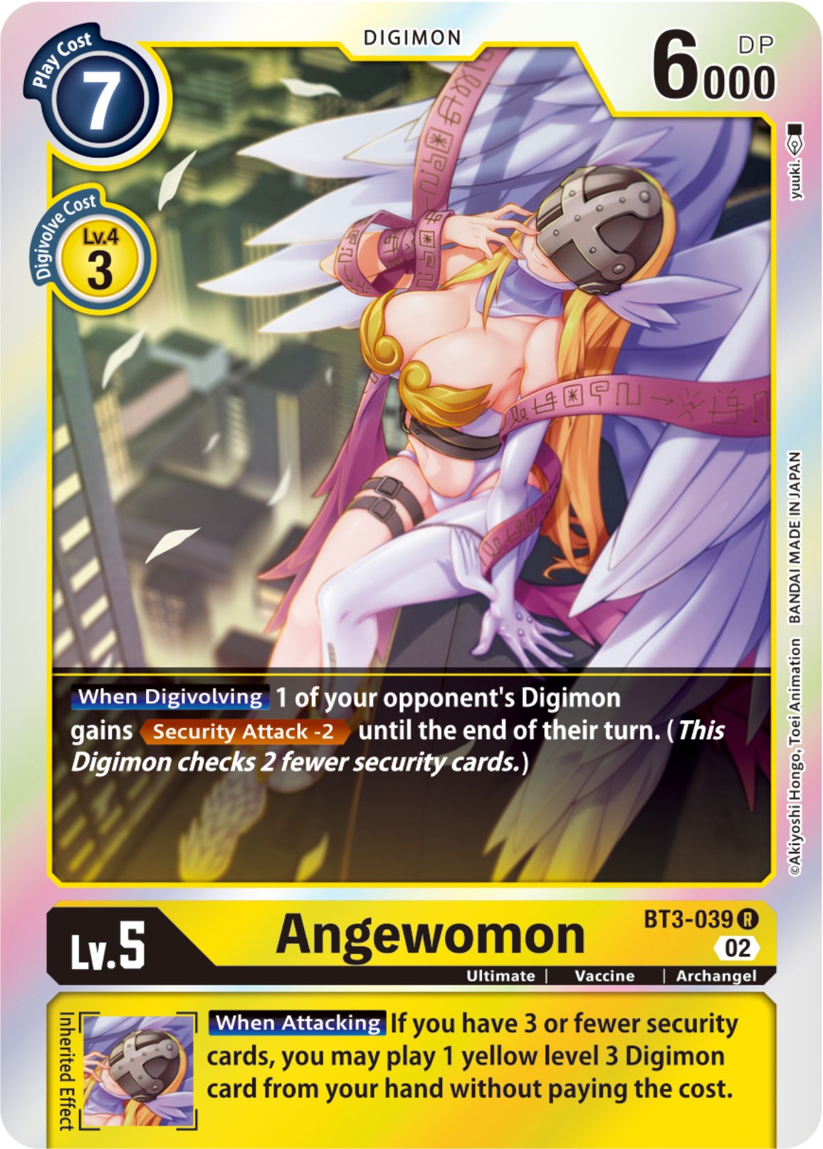 Angewomon [BT3-039] [Resurgence Booster] | Amazing Games TCG
