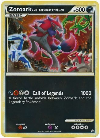 Zoroark and Legendary Pokemon (Jumbo Card) [Miscellaneous Cards] | Amazing Games TCG