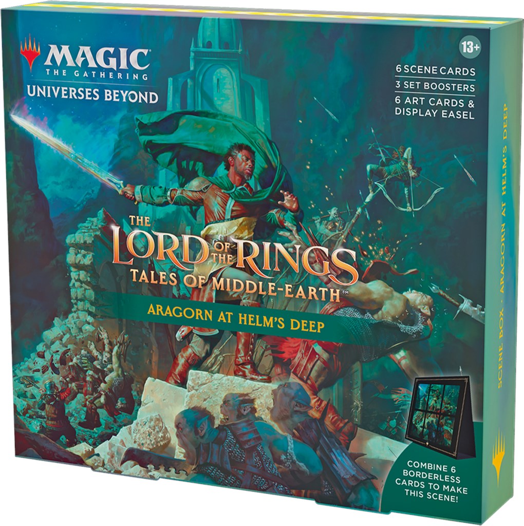 The Lord of the Rings: Tales of Middle-earth - Scene Box (Aragorn at Helm's Deep) | Amazing Games TCG