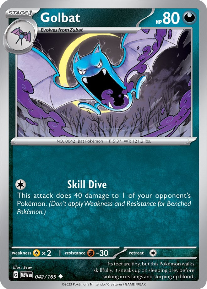 Golbat (042/165) [Scarlet & Violet: 151] | Amazing Games TCG