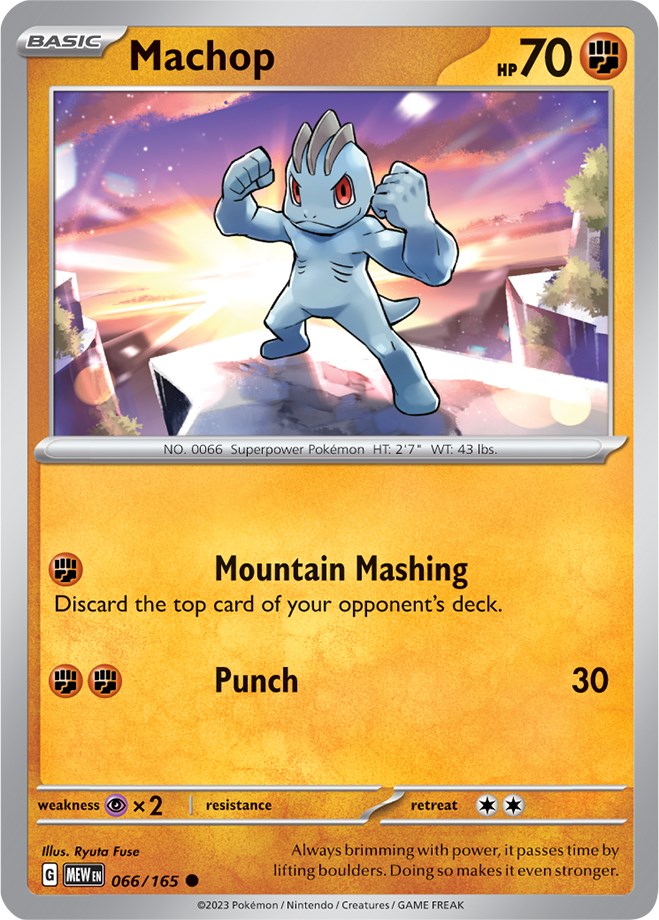 Machop (066/165) [Scarlet & Violet: 151] | Amazing Games TCG