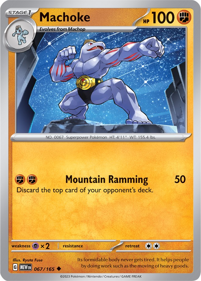 Machoke (067/165) [Scarlet & Violet: 151] | Amazing Games TCG