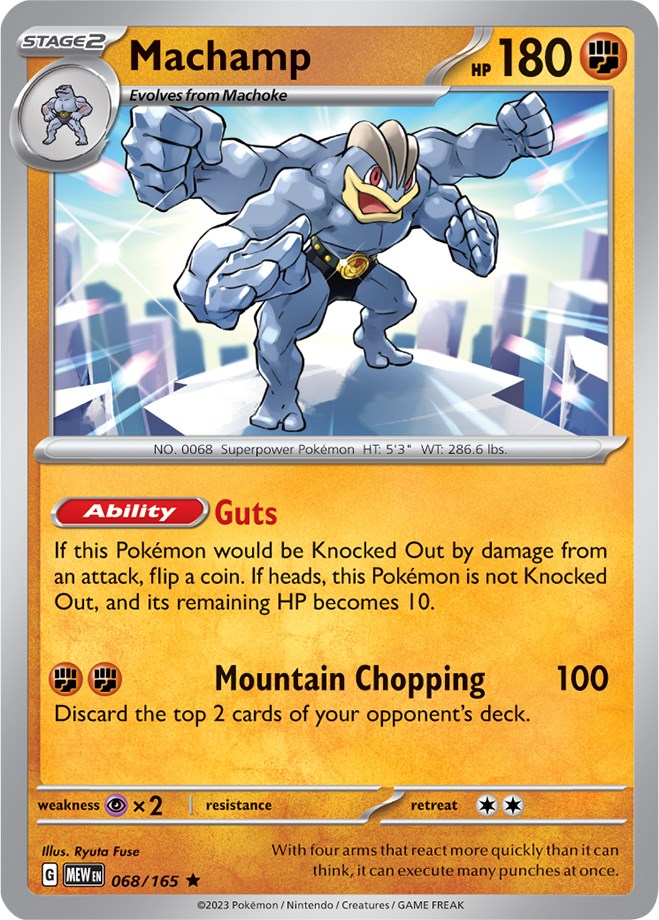 Machamp (068/165) [Scarlet & Violet: 151] | Amazing Games TCG