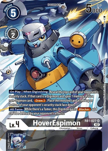 HoverEspimon (Textured Alternate Art) [Resurgence Booster] | Amazing Games TCG