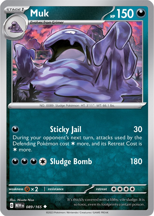 Muk (089/165) [Scarlet & Violet: 151] | Amazing Games TCG