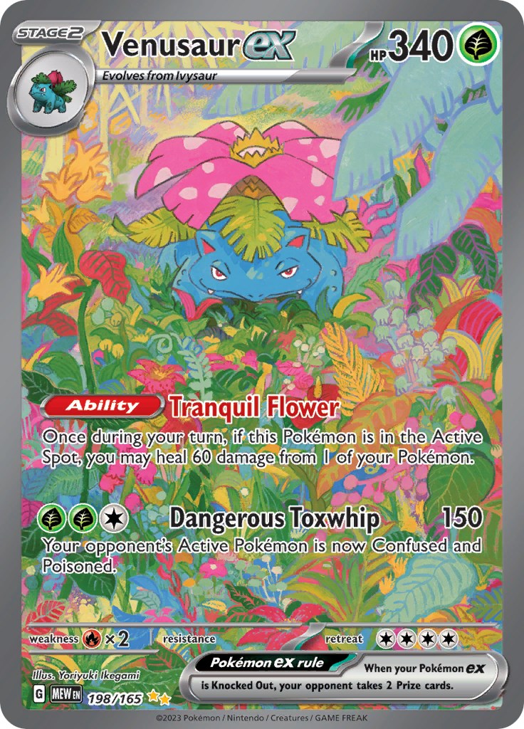 Venusaur ex (198/165) [Scarlet & Violet: 151] | Amazing Games TCG