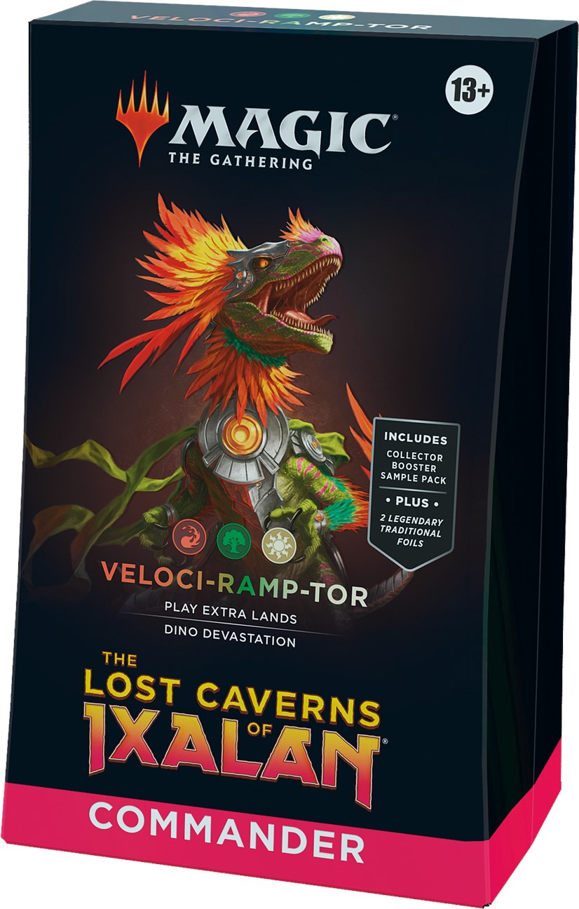 The Lost Caverns of Ixalan - Commander Deck (Veloci-Ramp-Tor) | Amazing Games TCG