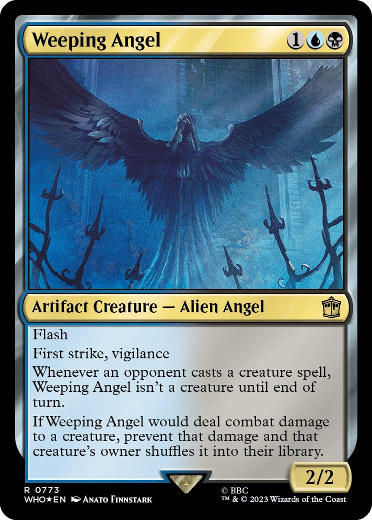 Weeping Angel (Surge Foil) [Doctor Who] | Amazing Games TCG