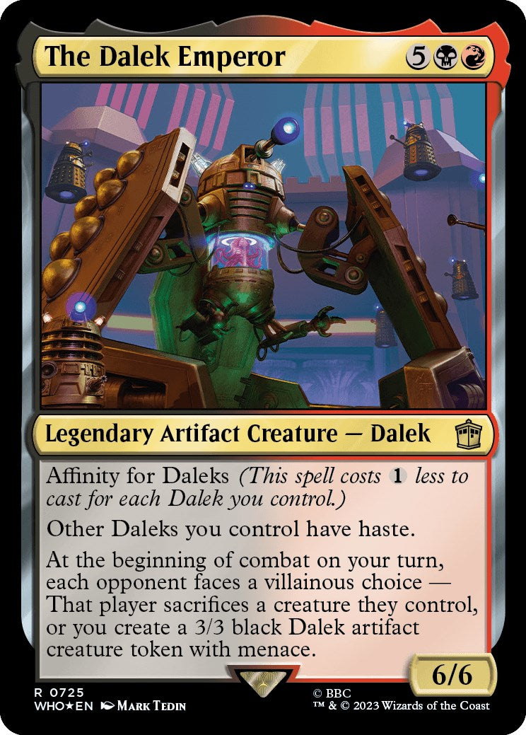 The Dalek Emperor (Surge Foil) [Doctor Who] | Amazing Games TCG