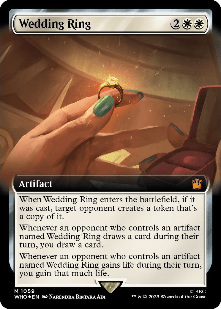 Wedding Ring (Extended Art) (Surge Foil) [Doctor Who] | Amazing Games TCG