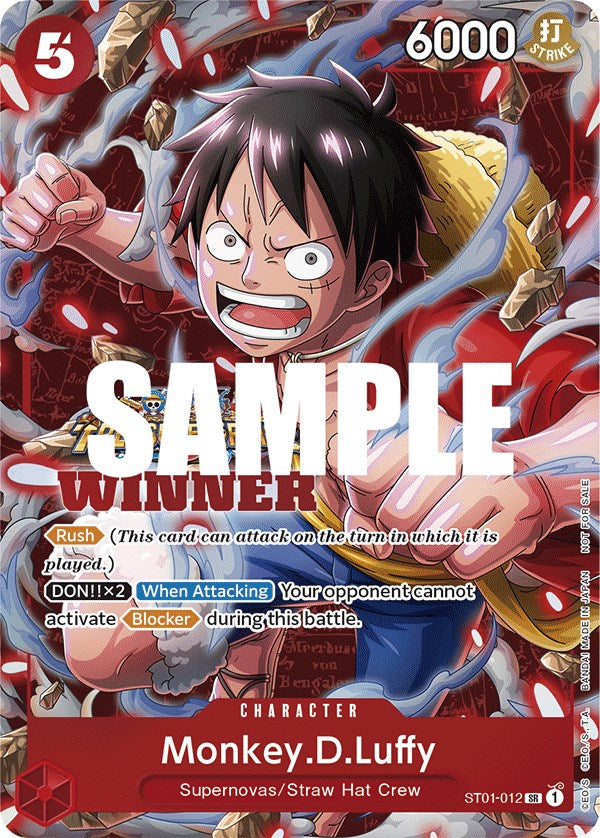 Monkey.D.Luffy (Winner Pack Vol. 5) [One Piece Promotion Cards] | Amazing Games TCG