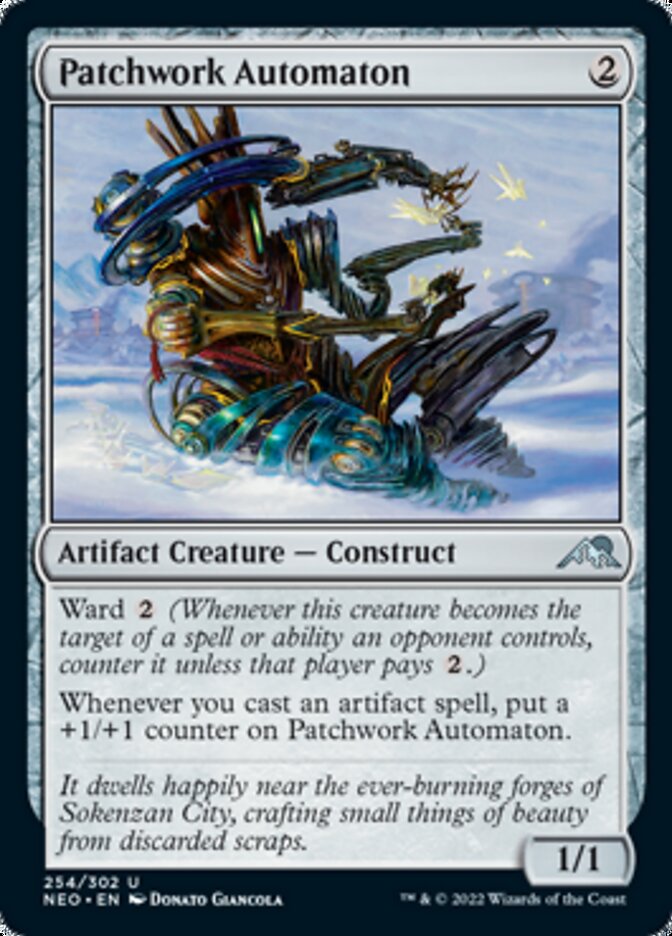 Patchwork Automaton [Kamigawa: Neon Dynasty] | Amazing Games TCG