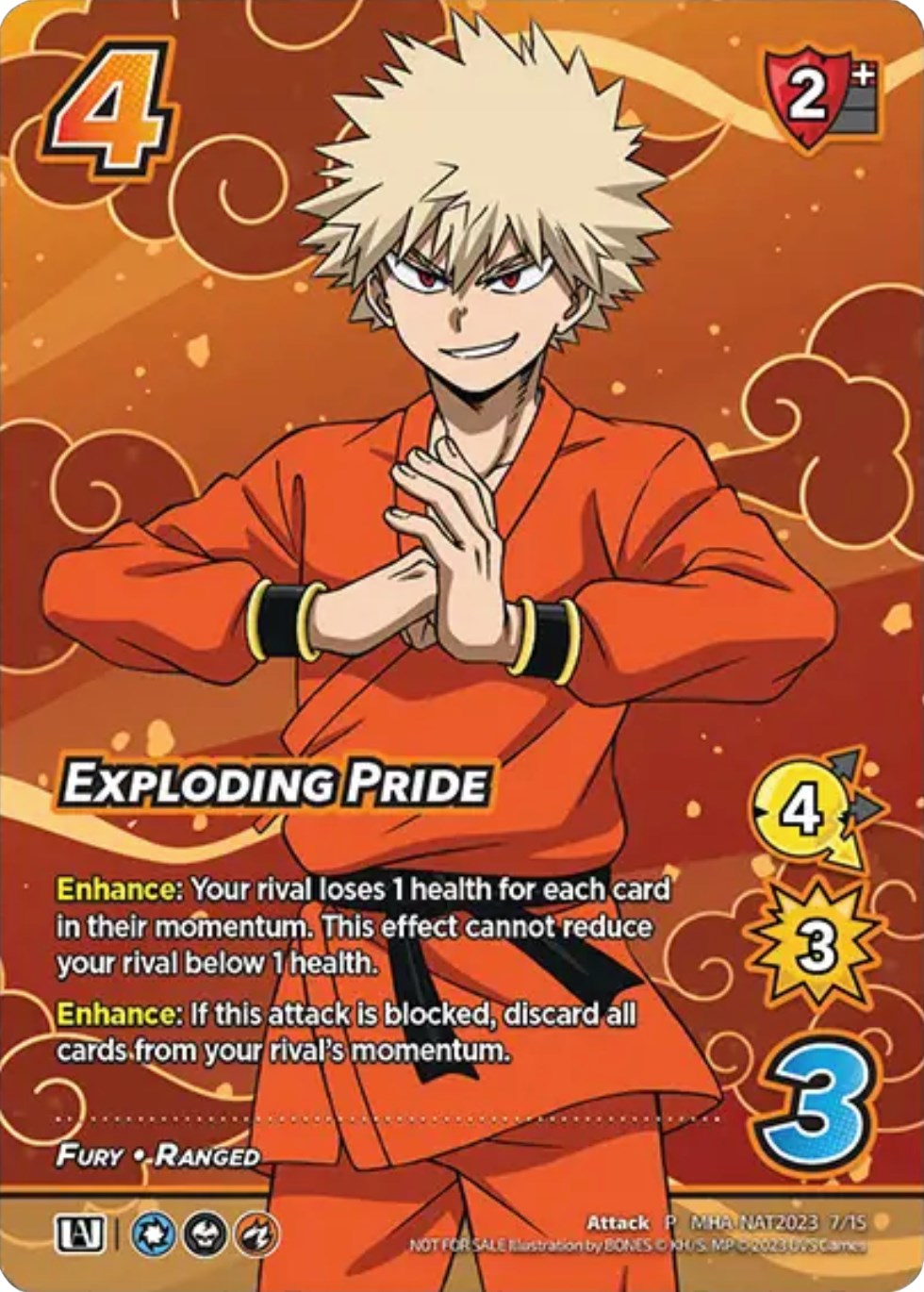 Exploding Pride (Pro Hero Nationals 2023) [Miscellaneous Promos] | Amazing Games TCG