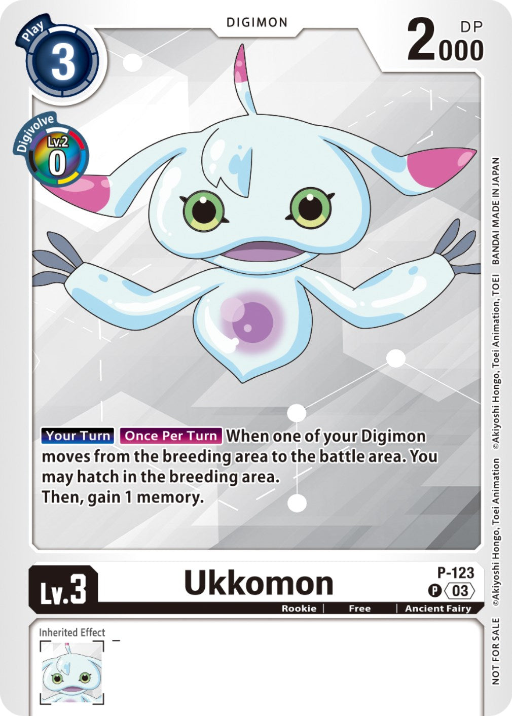 Ukkomon [P-123] (NYCC 2023 Demo Deck) [Promotional Cards] | Amazing Games TCG