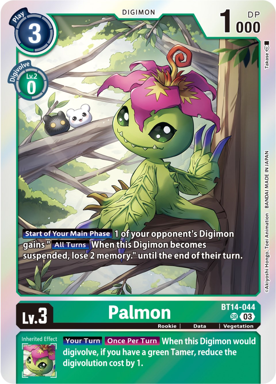 Palmon [BT14-044] [Blast Ace] | Amazing Games TCG