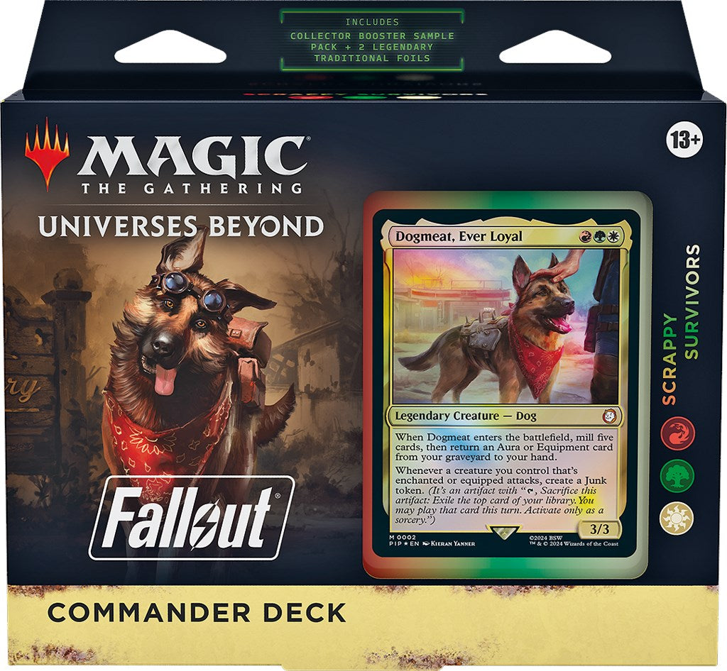 Fallout: Out of the Vault - Scrappy Survivors Commander Deck | Amazing Games TCG