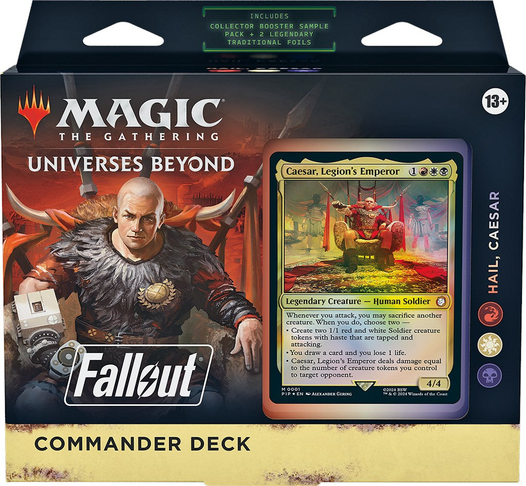 Fallout: Out of the Vault - Hail, Caesar Commander Deck | Amazing Games TCG