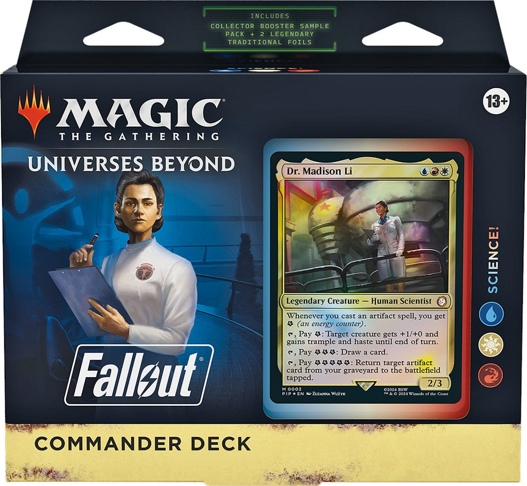 Fallout: Out of the Vault - Science! Commander Deck | Amazing Games TCG