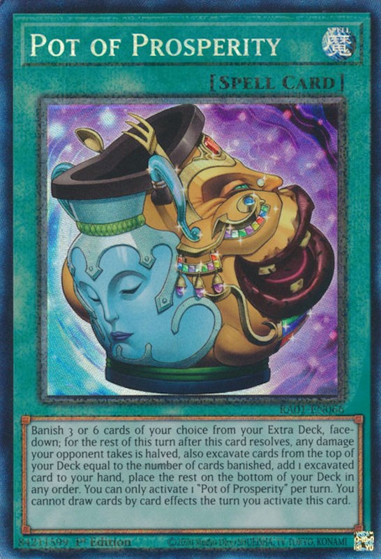 Pot of Prosperity [RA01-EN066] Prismatic Collector's Rare | Amazing Games TCG