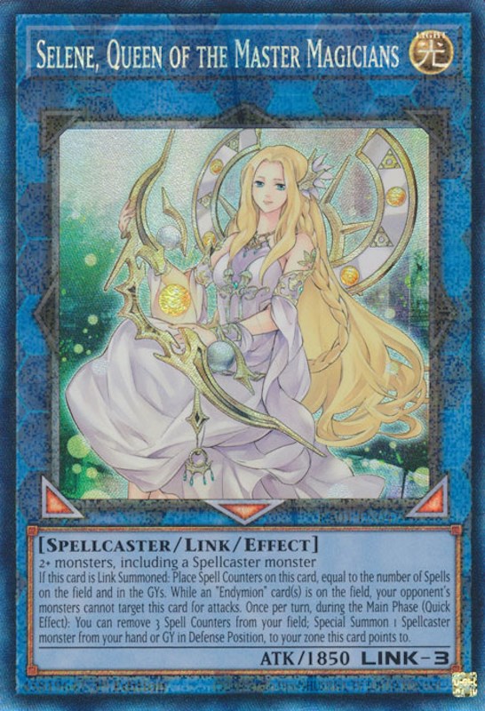 Selene, Queen of the Master Magicians [RA01-EN047] Prismatic Collector's Rare | Amazing Games TCG