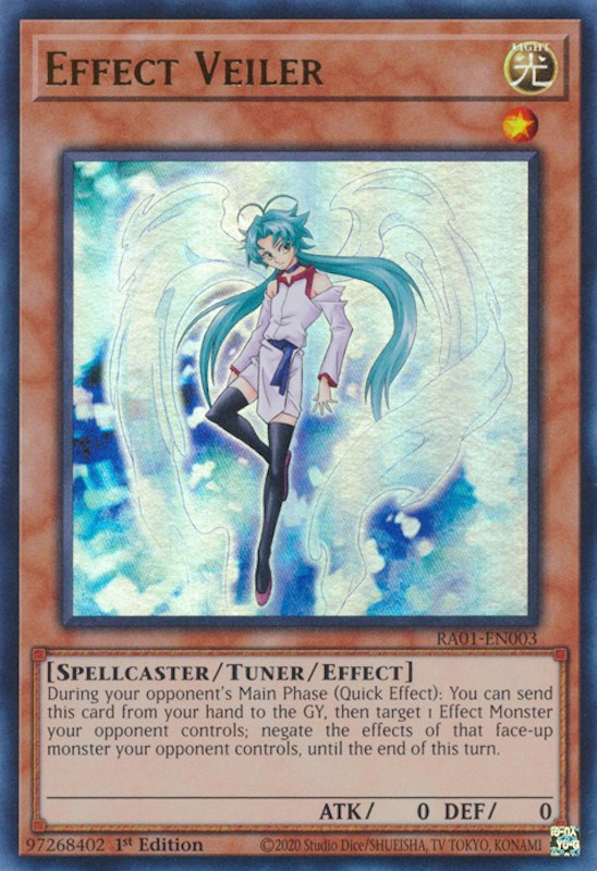 Effect Veiler [RA01-EN003] Ultra Rare | Amazing Games TCG