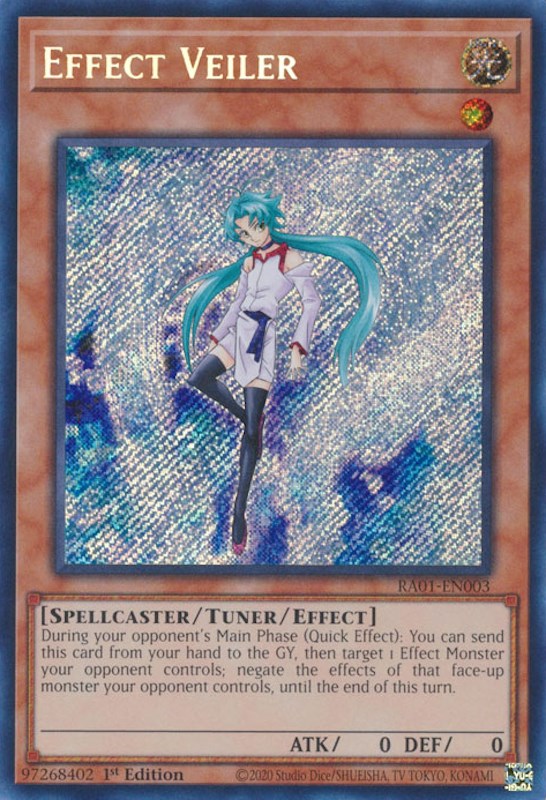 Effect Veiler [RA01-EN003] Secret Rare | Amazing Games TCG