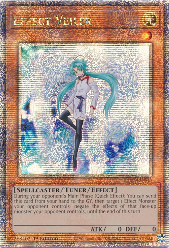 Effect Veiler [RA01-EN003] Quarter Century Secret Rare | Amazing Games TCG