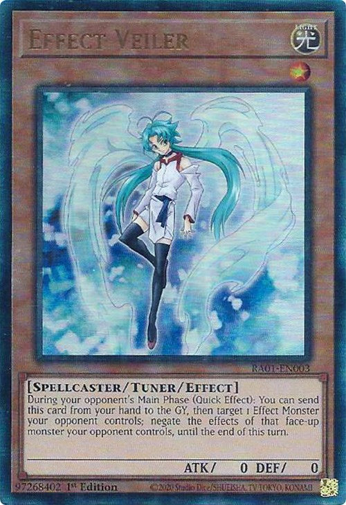 Effect Veiler [RA01-EN003] Prismatic Ultimate Rare | Amazing Games TCG