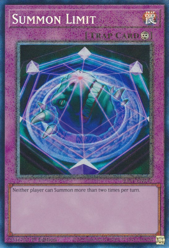 Summon Limit [RA01-EN070] Prismatic Collector's Rare | Amazing Games TCG