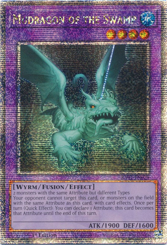 Mudragon of the Swamp [RA01-EN028] Quarter Century Secret Rare | Amazing Games TCG